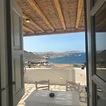 Blue And White Mykonos Ap2 شقة *