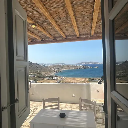 Blue And White Mykonos Ap2 شقة *