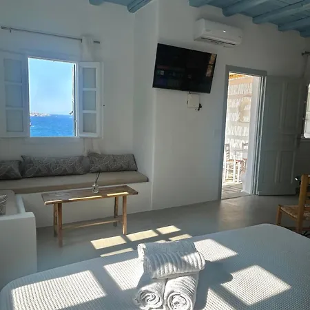 Blue And White Mykonos Ap2 Apartment Mykonos Town