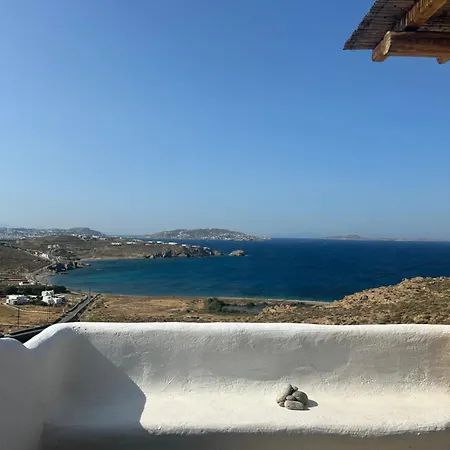 Blue And White Mykonos Ap2 דירה